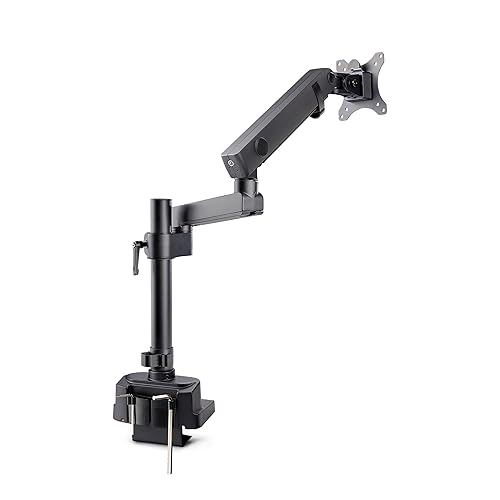 StarTech.com Desk Mount Monitor Arm, Up to 40inch Screen/17.6lb (8kg), Mechanical Spring-Assisted Arm, Top-Down Installation
