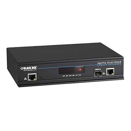 Black Box Kvm-Over-IP Matrix, Dual-Head Dvi-D, USB 2.0, Kvm Receiver - ACR1020A-R