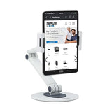 Tripp Lite Full-Motion Flexible Long-Arm Desktop Mount Smartphones and Tablets - Mounts Apple iPhone, iPad, Android, Samsung & More - Supports 4.7” to 12.9” Device Mount, 5-Year Warranty (DMTBD413) Full-Motion Long-Arm