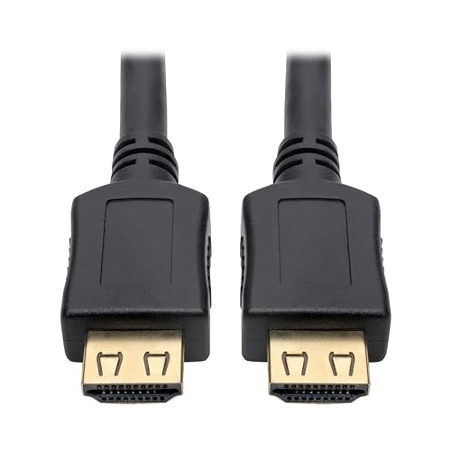 Tripp Lite High-Speed HDMI Cable, 50 ft., with Gripping Connectors - M/M, Black (P568-050-BK-GRP) 50 ft. Gripping Connectors