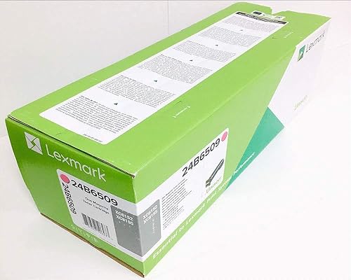Lexmark 24B6509 XC6152 XC815 Toner Cartridge (Magenta) in Retail Packaging
