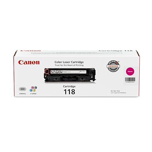 Canon Genuine Toner Cartridge 118 Magenta