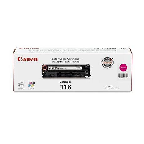 Canon Genuine Toner Cartridge 118 Magenta