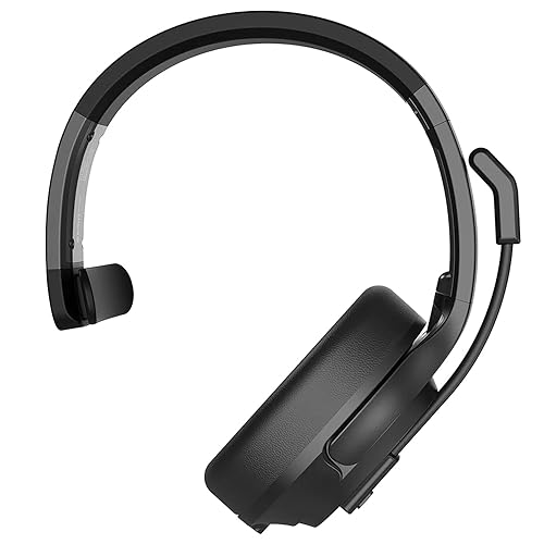 H1 Pro Telecom Bluetooth Trucker Headset, Black