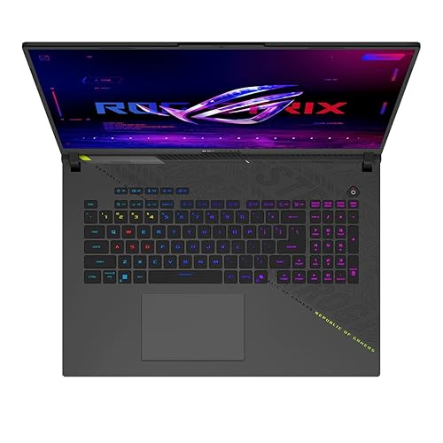 ASUS ROG Strix G18 (2025) Gaming Laptop, 18” 16:10 144Hz/3ms, NVIDIA® GeForce RTX™ 5060, AMD Ryzen™ 9 9955HX Processor, 16GB DDR5-5600, 2TB PCIe Gen 4 SSD, Wi-Fi 6E, Windows 11 Home, G814FM-DS95