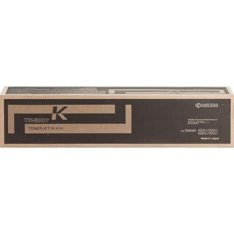 Kyocera TK-8507K Black 30000 Page Yield Toner Cartridge for 4550ci 4551ci 5550ci 5551ci 1T02LC0US0