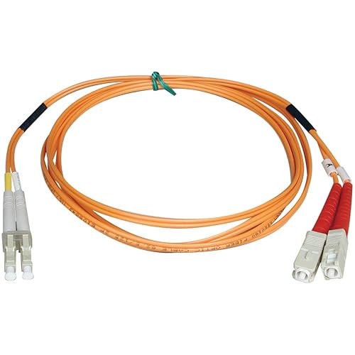 Tripp Lite N516-01M Multimode Duplex 50/125 LC/SC - 1M 3-Feet Fiber Optic Patch Cable 1 meter