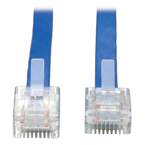 Tripp Lite Cisco Console Replacement Rollover Cable, RJ45 32AWG (M/M) 6' (N205-006-BL-FCR) 6 ft.