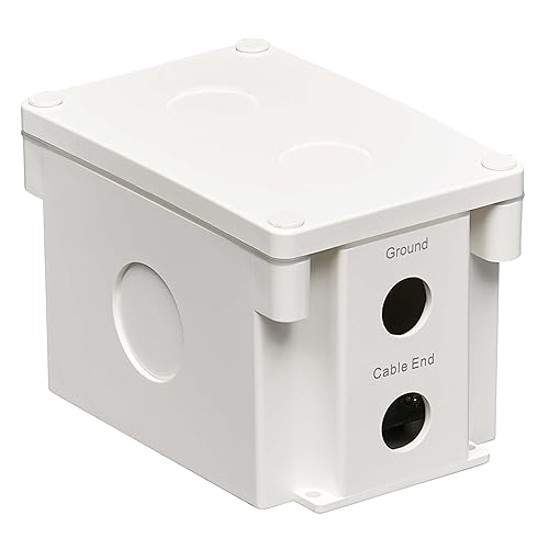 Tripp Lite Outdoor in-Line Power Over Ethernet PoE Surge Protector, Cat5e Cat6 & Cat6a, Up to 1 Gigabit per Second, 110 Punch Down, IP68 Dust & Water Resistant, 2-Year Warranty (B110-SP-CAT-OD2)