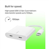 Belkin Dual-Port USB-C Hub