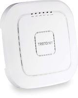 TRENDnet AC2200 Tri-Band PoE+ Indoor Wireless Access Point, 867Mbps WiFi AC + 400Mbps WiFi N Bands, Wave 2 MUMIMO, Client Bridge, WDS, AP, WDS Bridge, WDS Station, Repeater Modes, TEW-826DAP