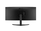 LG 34 UltraWide™ 1800R Curved Monitor with WQHD (3440 x 1440) HDR10 100Hz Refresh Rate USB Type-C Reader Mode Flicker Safe Dynamic Action Sync Height Adjustable 34WR55QK-B, Black