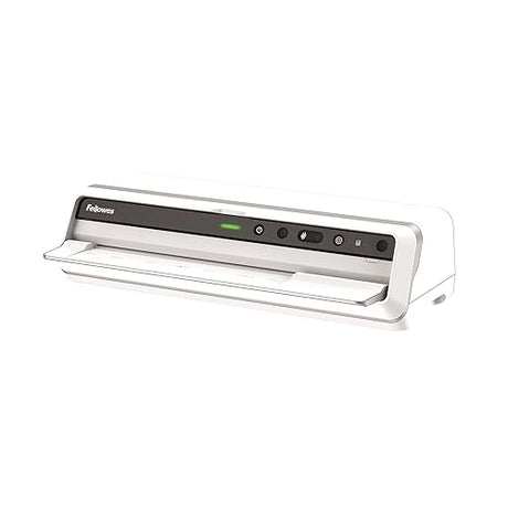 Fellowes Venus™ 125 Thermal Laminator Machine with Laminating Pouch Starter Kit, 12.5 inch, Rapid 30-60 Second Warm-Up, White/Black (5746101)
