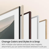 SAMSUNG 85-inch The Frame Customizable Bezel - Sand Gold (VG-SCFF85SGMZA) [Canada Version] (Compatible with All Frame Models 2021 Onwards) 85 Inch Sand Gold Metal