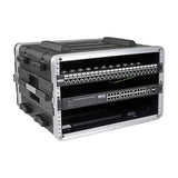 TRIPP LITE 6U ABS Server Rack Equipment Case, Flight Case Shipping Transportation, Black (SRCASE6U)