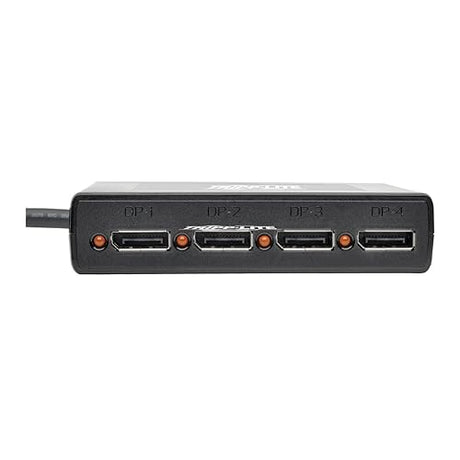 Tripp Lite B156-004-V2 4-Port DisplayPort Multi Stream Transport MST Hub, DP 1.2 to DP, UHD 4Kx2K