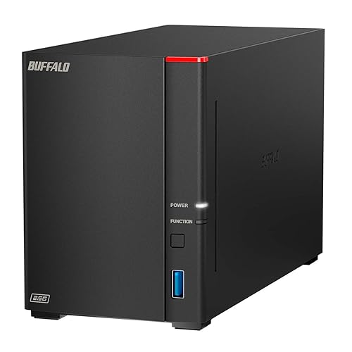 BUFFALO LinkStation SoHo 720 2-Bay Professional Office NAS 4TB (2x2TB) with Hard Drives Included 4TB (2x2TB) LS SoHo 720 | Max 1GbE Speed