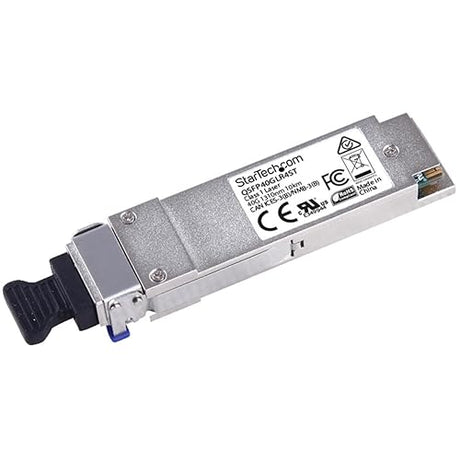 StarTech.com Cisco QSFP-40G-LR4 Compatible QSFP+ Module - 40GBASE-LR4-40GbE Single Mode Fiber SMF Optic Transceiver - 40GbE LC 10km - 1270nm-1330nm - DDM Cisco Firepower, ASR1000 (QSFP40GLR4ST) QSFP-40G-LR4 Single
