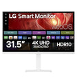 LG 31.5 32U720SA 4K UHD Smart Monitor with webOS, Bluetooth, USB-C (65W), 90% DCI-P3, Remote PC Access, Tilt Stand