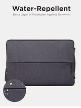 Lenovo Urban Laptop Sleeve for 13 Notebook, Water Resistant, Soft Padded Compartments, Accessory Storage, Reinforced Rubber Corners, Extendable Handle, GX40Z50940, Charcoal Grey