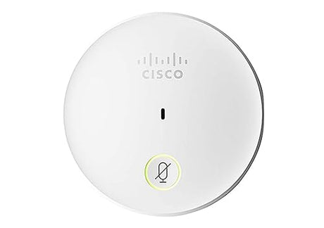 Cisco Systems Cisco Microphone - 80 Hz to 20 kHz - Wired - 24.61 ft -34 dB - Boundary - Omni-Directional - Table Mount - Mini-Phone (CS-MIC-Table-J=)