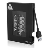 Apricorn A25-3PL256-S8000F Aegis Fortress FIPS 140-2 Validated 8TB USB 3.0 SSD