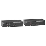 Black Box KVXLCHDPF-200 KVM Extender - 2 Computer(s) - 1 Local User(s) - 98425.20 ft Range - 4K - 3840 x 2160 Maximum Video Resolution - 5 x USB x HDMI - DisplayPort - TAA Compliant - TAA Compliance