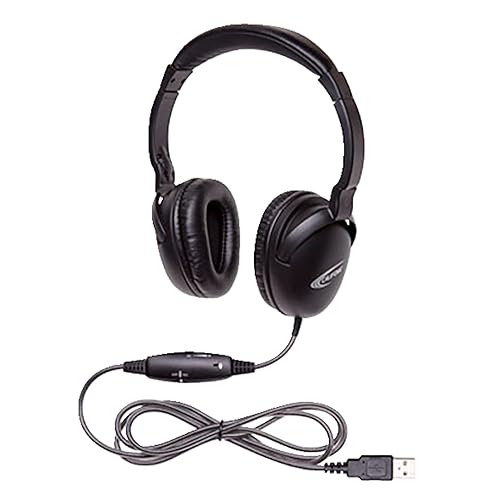 Califone International, Inc CALIFONE 1017IM USB NEOTECH+USB Headset W/CALIFUFF Braided Cord
