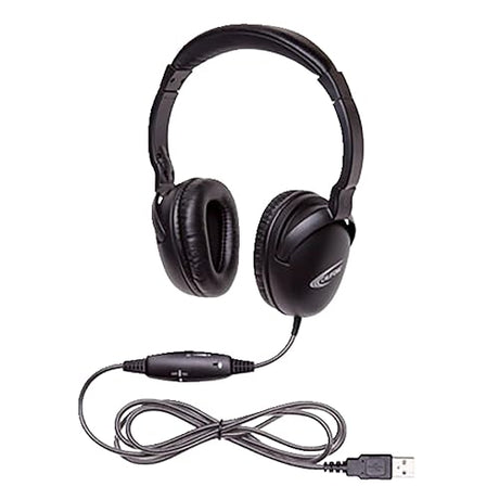 Califone International, Inc CALIFONE 1017IM USB NEOTECH+USB Headset W/CALIFUFF Braided Cord