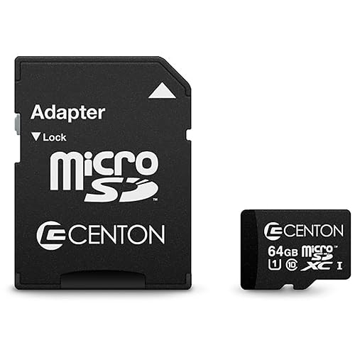 Centon Electronics 64GB Micro SD Card (S1-MSDXU1-64G)