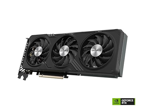 GIGABYTE GeForce RTX 4060 Gaming OC 8G Graphics Card, 3X WINDFORCE Fans, 8GB 128-bit GDDR6, GV-N4060GAMING OC-8GD Video Card