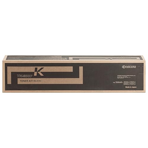 Kyocera TK-8507K Black 30000 Page Yield Toner Cartridge for 4550ci 4551ci 5550ci 5551ci 1T02LC0US0