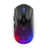 Lenovo Legion M410 Wireless RGB Gaming Mouse – 6 Button Palm Grip Mouse with 16,000 DPI, 53 Hour Rechargeable Battery, 2-Zone RGB Lighting, NVIDIA Reflex Compatible Medium | Right Handed M410 Translucent