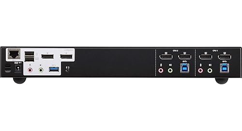ATEN CS1942DP 2-Port USB 3.0 4K 60Hz DisplayPort Dual Monitor Display KVMP Switch