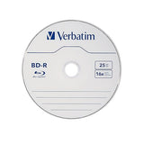 Verbatim BD-R 25GB 16X With Branded Surface - 50pk Spindle