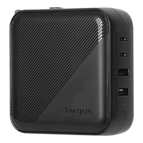TARGUS - Accessories 100W GAN Charger Multi Port – with Travel Adapters (Black)