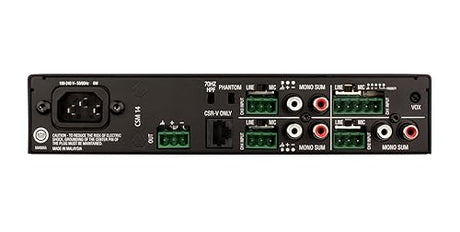 JBL CSM14 Commercial Series 4-input, 1-output Audio Mixer 8-input