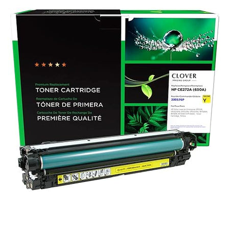 WPP 200576P Remanufactured Yellow Toner Cartridge for HP 650A