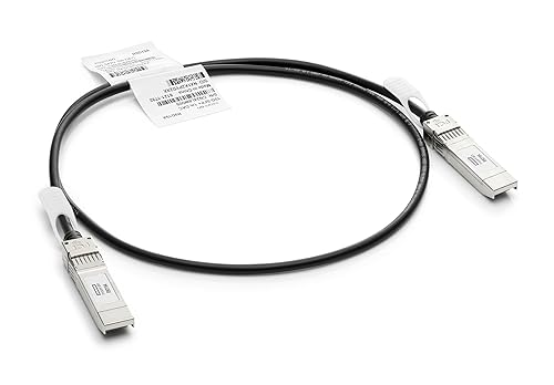 HPE Networking Instant On 10G SFP+ to SFP+ Direct Attach Copper (DAC) Cable for Connections Up to 1 Meter (R9D19A)