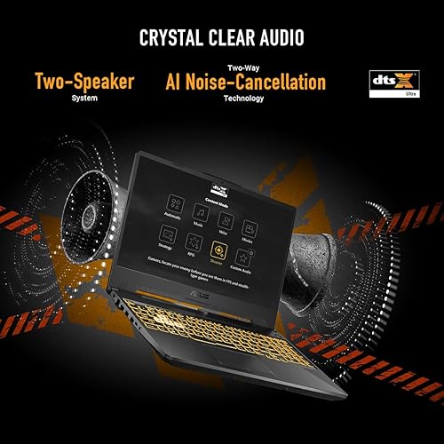 ASUS TUF Gaming A15 Gaming Laptop, 15.6” FHD 16:9 144Hz Display, AMD Ryzen™ 5 7535HS Processor, NVIDIA® GeForce RTX™ 3050, 16GB DDR5, 512GB PCIe® Gen 4.0 SSD, Wi-Fi 6, Windows 11 Home, FA506NC-DS53 RTX3050