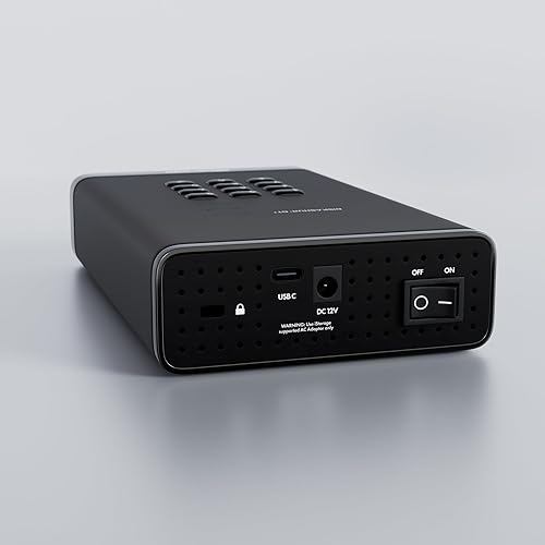 iStorage diskAshur DT3 256-bit 22TB - FIPS Level 3 Certified - Secure encrypted Desktop Hard Drive - Password Protected