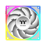 Thermaltake Toughfan EX 120 ARGB Sync; 120mm; 500~2000 RPM; MagForce 2.0; 2.86mm-H2O Static Pressure; Airflow 59.34 CFM; Hydraulic Bearing; 5V 3-Pin Motherboard Sync; 3-Pack; White; CL-F211-PL12SW-A