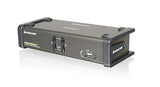 IOGEAR 2-Port Dual View KVM Switch with Audio and USB Peripheral Sharing, w/Full Set of Cables, (GCS1742 TAA Compliant)