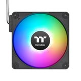 Thermaltake CT120 EX ARGB Reverse PC Cooling Fan (3-Fan Pack), Magnetic Connection, 5V Motherboard Sync, 16.8 Million Colors 9 Addressable LEDs, 120 mm Case/Radiator Fan, CL-F192-PL12SW-A