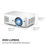 ViewSonic LS560WH - 3000 ANSI Lumens WXGA LED Business/Education Projector?