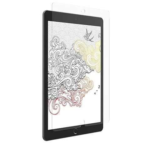 ZAGG InvisibleShield GlassFusion+ Canvas - Made for Apple iPad Pro 12.9 (6th/5th/4th/3rd Gen)- simulates writing or drawing on paper