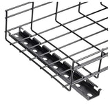 Tripp Lite Trapeze Hanging Cross Bracket, Cross Shaped Hanging Cross-Bracket for Wire Mesh Cable Trays, 150 mm 6 in (SRWB6CROSSBRKT)