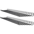 Tripp Lite Wire Mesh Cable Tray - 300 x 50 x 1500 mm (12 in. x 2 in. x 5 ft.), 2-Pack