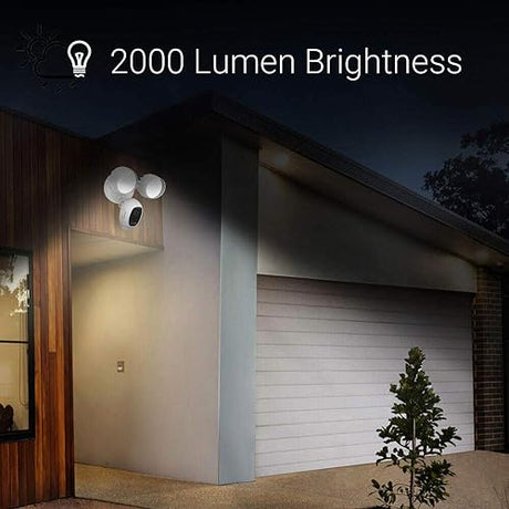 EZVIZ Floodlight Security Camera WiFi 1080P, Motion-Activated Enhanced with PIR&H265, Floodlight&Siren Alarm, Starlight Color Night Vision, Two-Way Audio, Weather Proof (LC1C) 1 Count (Pack of 1)