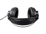 Monoprice 116150 Ultra-Comfortable Modern Retro Over Ear Headphones - Black with 50mm Drivers for Studio PC Apple iPhone iPod Android Smartphone Samsung Galaxy Tablets MP3 Wired Modern Retro